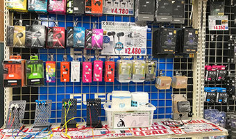 イヤホンコーナー